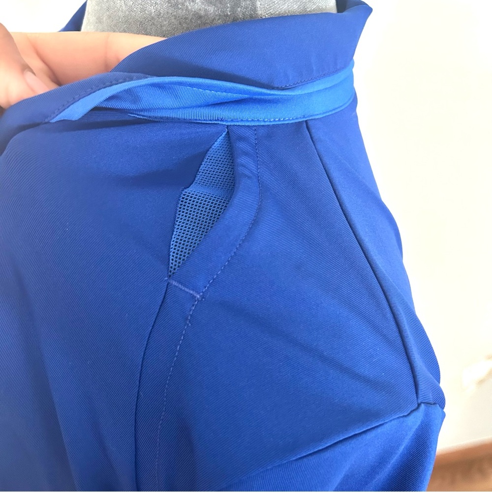 Nike Blue Button Down Polo Shirt Relaxed Fit - Picture 4 of 8